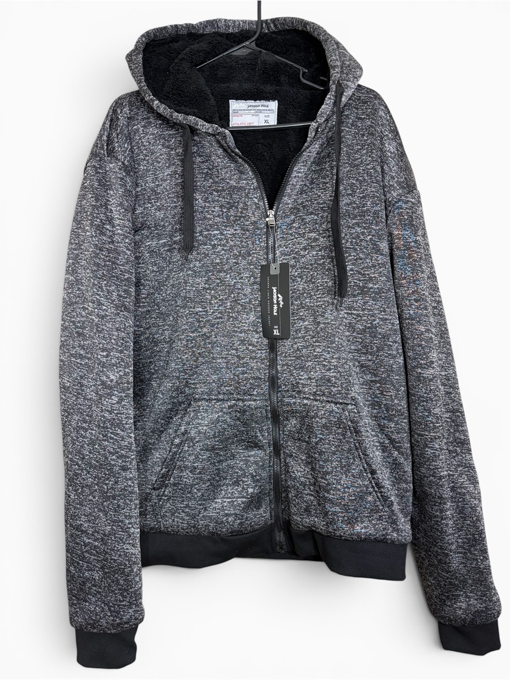 NWT Jackson Hole Sherpa Lined Hooded Jacket- men’s XL